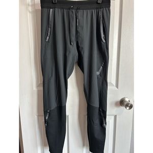 Black Nike Running Windbreaker Taper Pants